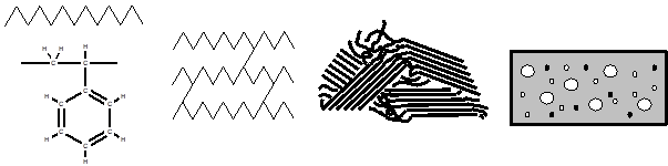 Every material has a complex multilevel structure. The adhesion is a break of major structure in the interface